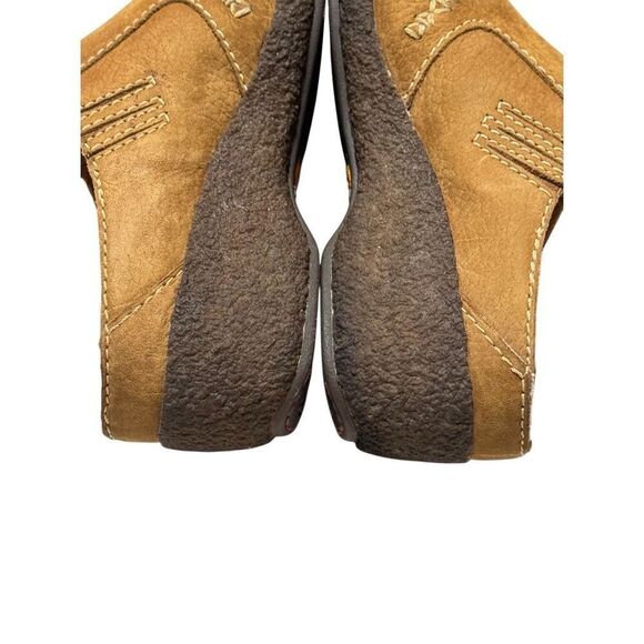 Timberland Comforia Womens 8 M Nubuck Leather Slip-on Comfort Mule Wedge Heel - Picture 6 of 13